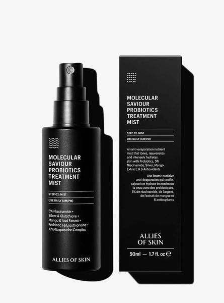 Allies of Skin Міст для обличчя Molecular Saviour Probiotics Treatment Mist 50 ml PMSTM050EN02 фото