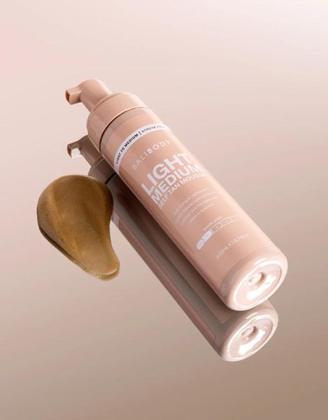 Bali Body Light Medium Self Tanning Mousse &ndash; Мус автозасмага для тіла у відтінку Light Medium 202777333 фото