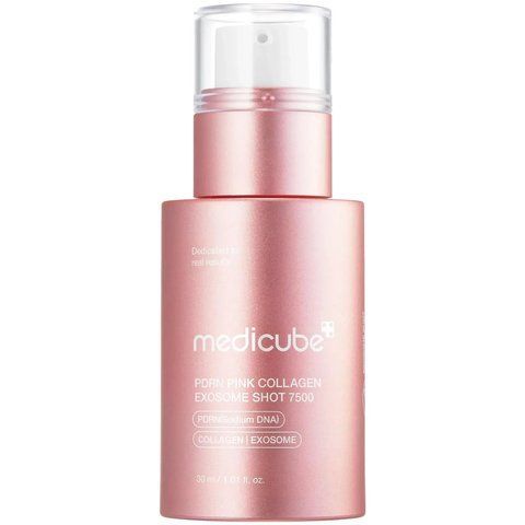 Регенеруюча сироватка з полінуклеотидами, екзосомами та спікулами Medicube PDRN Pink Collagen Exosome Shot 7500 2011 фото
