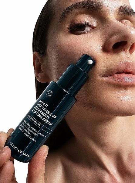 Allies of Skin Сироватка мультипептидна з ефектом ліфтингу Multi Peptides & GF Advanced Lifting Serum  P-MPLSD07EN01 фото