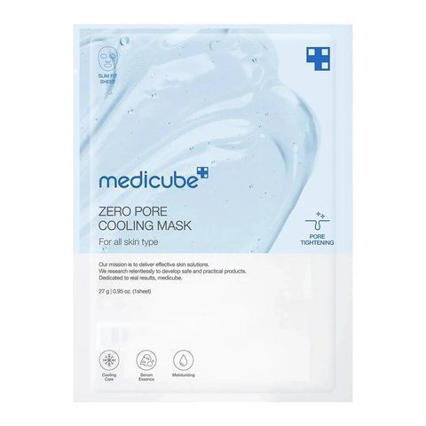 Охолоджувальна маска для звуження пор і контролю жирності шкіри Medicube Zero Pore Cooling Mask  2021 фото