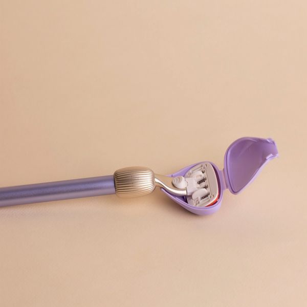 FLER захисний дорожній футляр для бритви Razor Travel Case &ndash; Lilac &ndash; Delicate and Graceful &ndash; бузковий &ndash; делікатний та витончений TRA-CAS-L фото