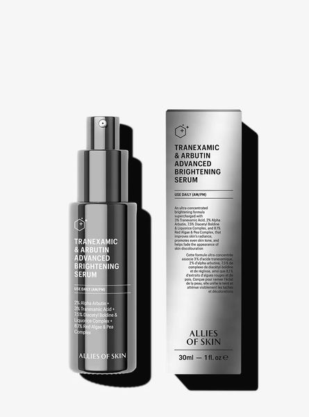 Allies of Skin Сироватка освітлююча Tranexamic & Arbutin Advanced Brightening Serum 30 ml PTABS030EN02 фото