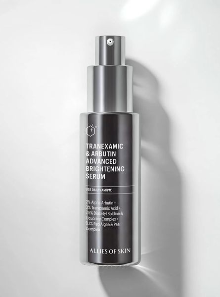 Allies of Skin Сироватка освітлююча Tranexamic & Arbutin Advanced Brightening Serum 30 ml PTABS030EN02 фото