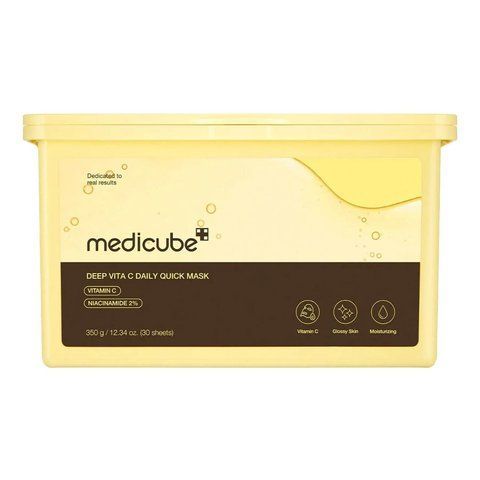 Щоденні маски для швидкого відновлення Medicube Deep Vita C Daily Quick Mask 30 шт 2024 фото