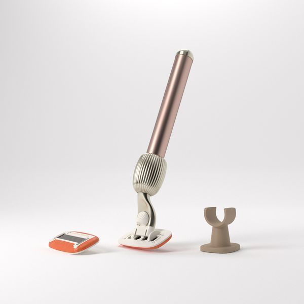 FLER стартовий набір засобів для гоління The Razor Starter Set &ndash; Blush &ndash; Soft and Metallic &ndash; блиск &ndash; ніжний та металізований RAZ-SET-B фото