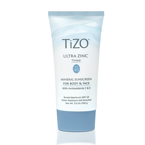 TiZO Мінеральний сонцезахисний крем для обличчя та тіла тонуючий Ultra Zinc Body & Face Tinted SPF 40 104 фото