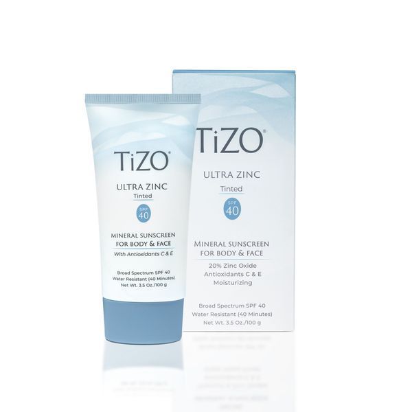 TiZO Мінеральний сонцезахисний крем для обличчя та тіла тонуючий Ultra Zinc Body & Face Tinted SPF 40 104 фото