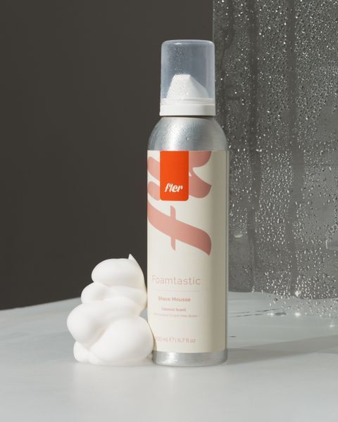 FLER мус для гоління з кокосовою олією Foamtastic Coconut Shave, 200 ml FOA-COC-200 фото